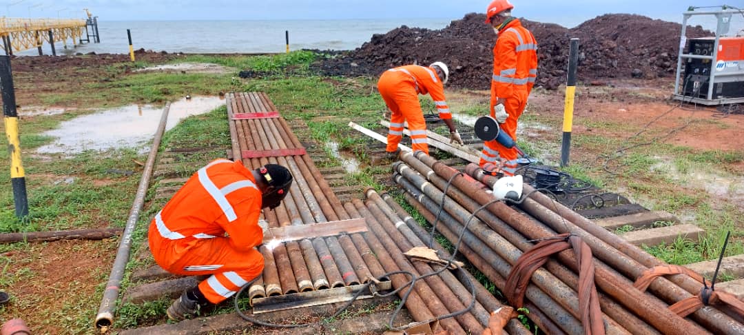 Projet d'Installation de Ligne Gaz - Perenco