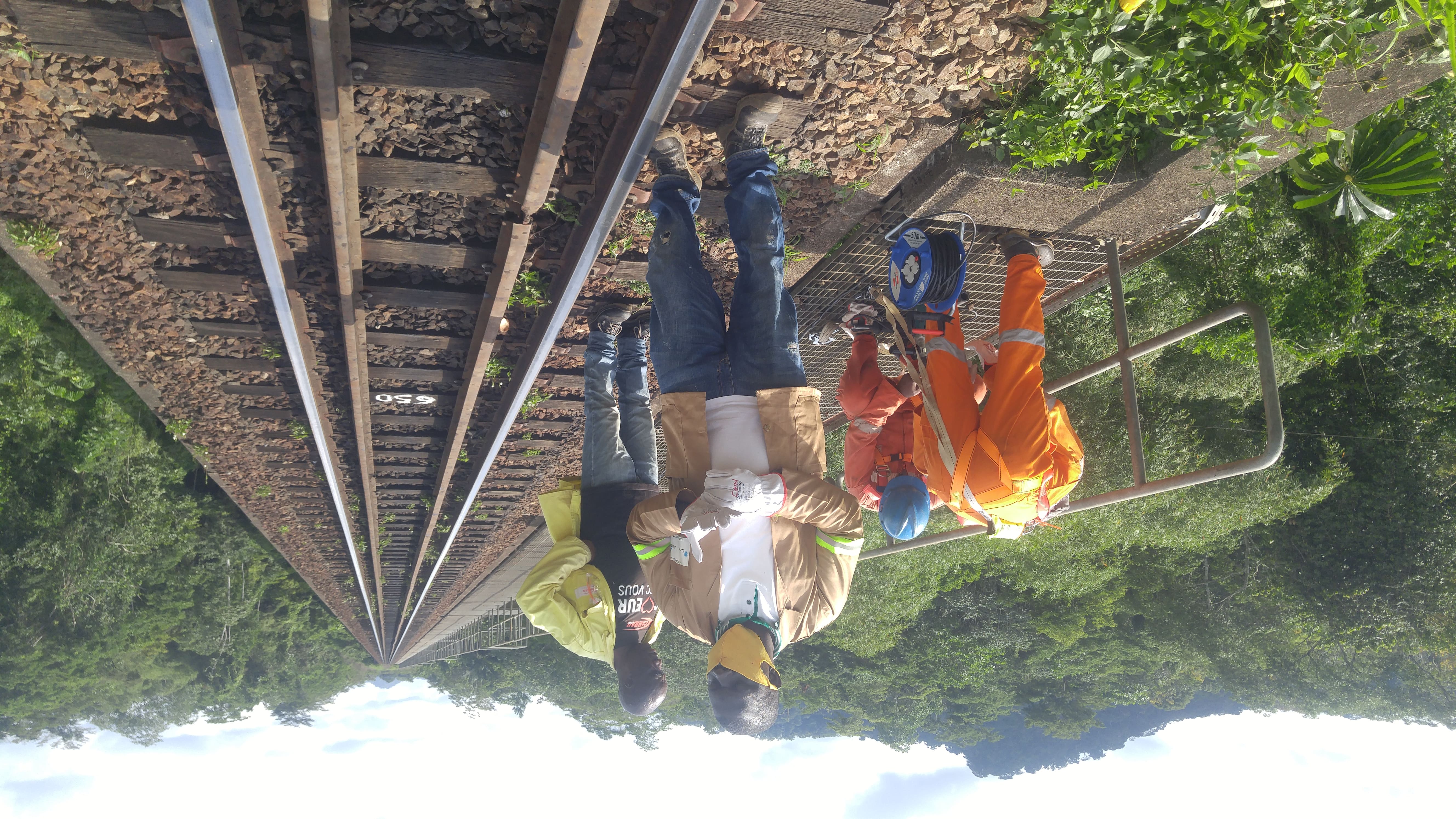 Renforcement du Boulonnage et Réfection du Pont Camrail