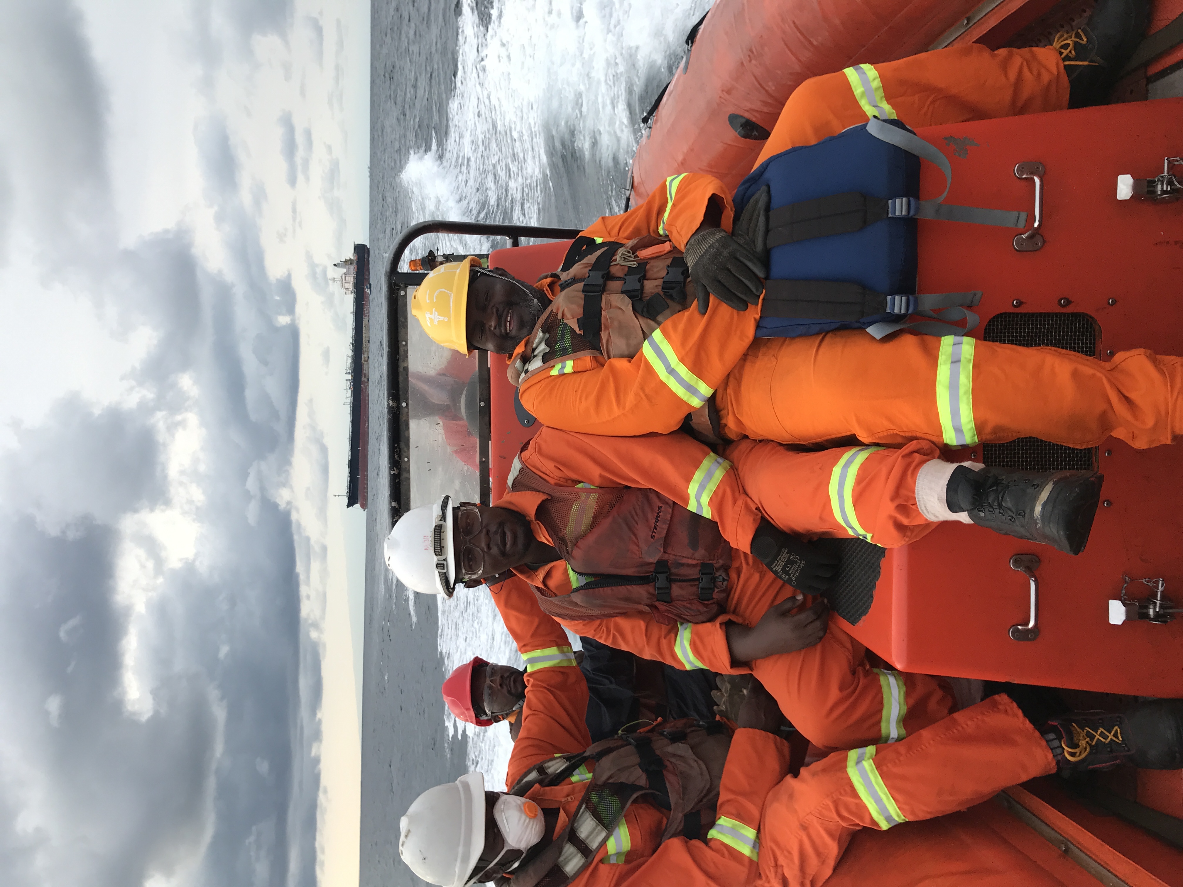 Montage de la grue perenco