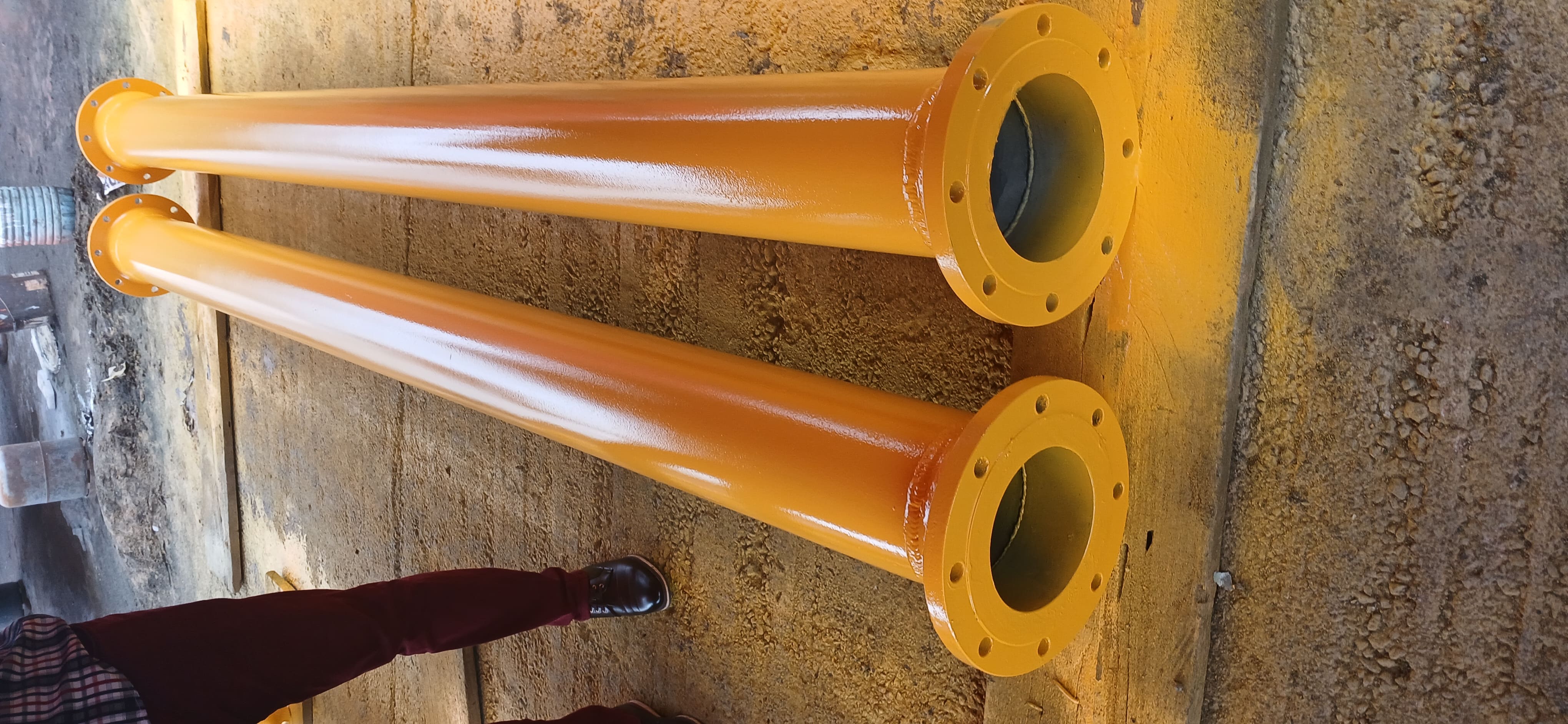 Tuyauterie riser perenco