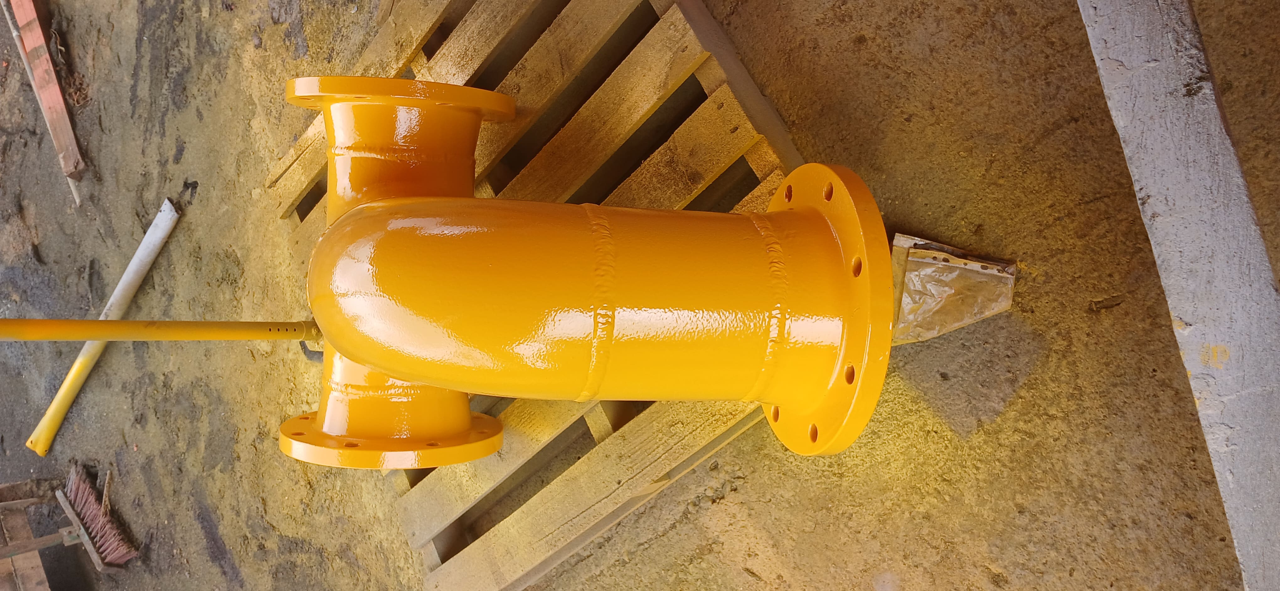 Tuyauterie riser perenco